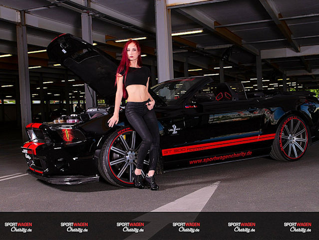 Ford Mustang Shelby GT500 Cabrio Fotoshooting