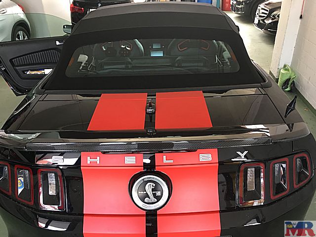 Shelby GT500 Carbonspoiler Black Beast